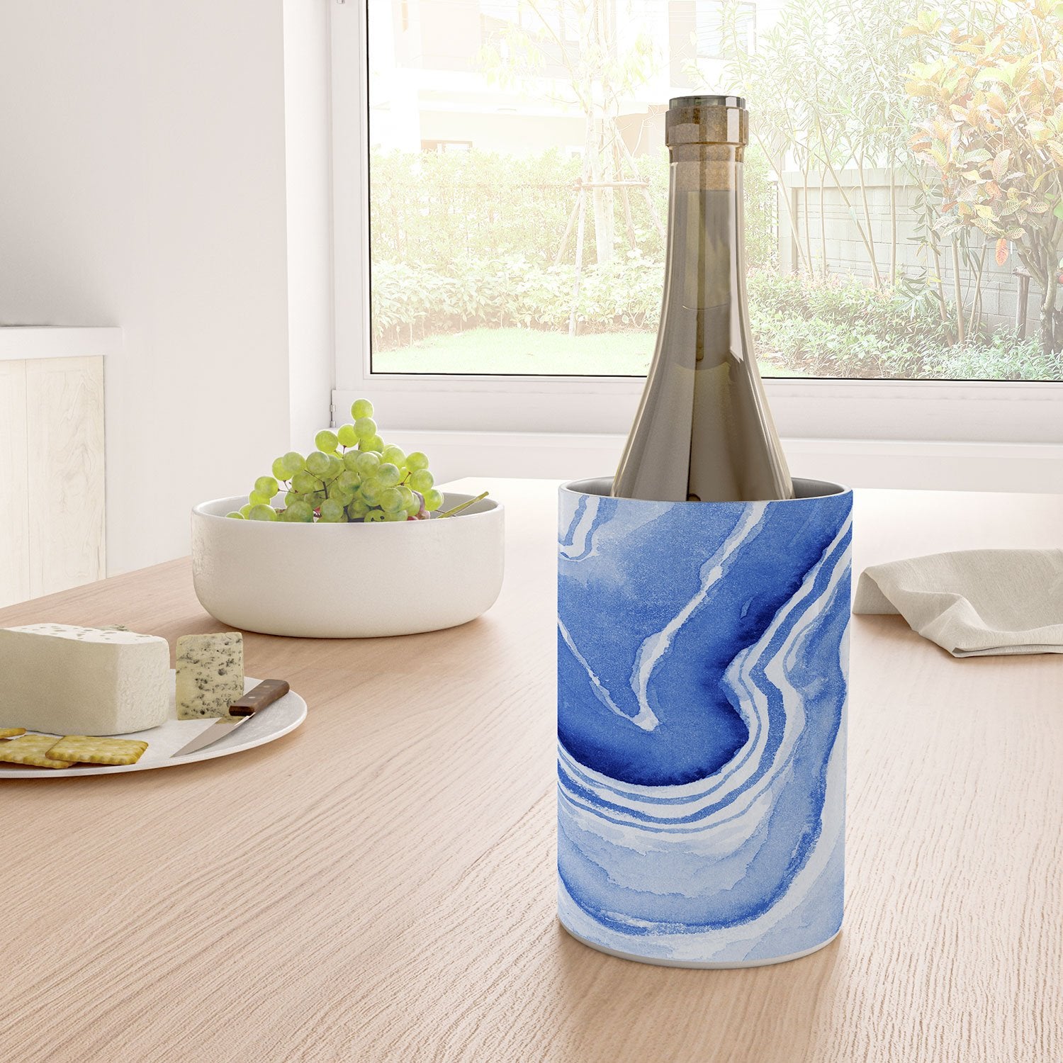 Blue Lace Agate Wine Chiller