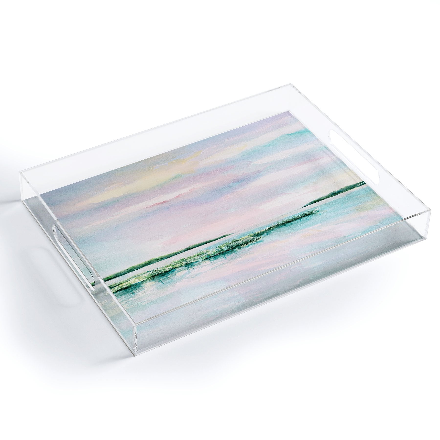 Cotton Candy Skies Acrylic Tray