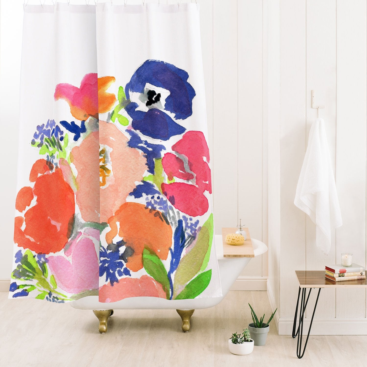 Floral Frenzy Shower Curtain