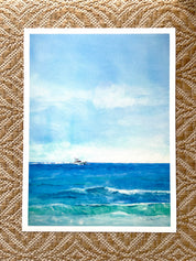 Go With The Flow Giclee Print by Laura Trevey (view 4)