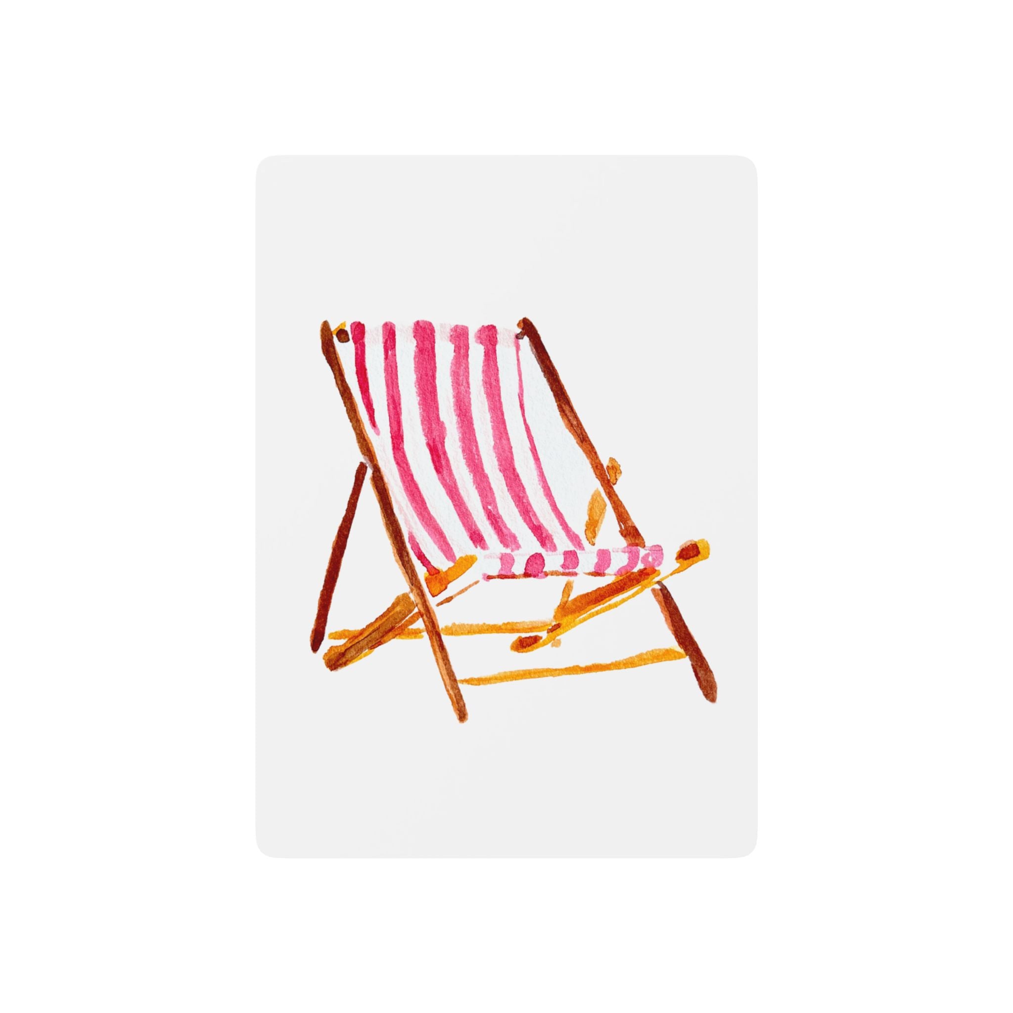 Beach Chair Playing Cards by Laura Trevey (view 4)
