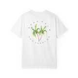 Keep Palm and Carry On Comfort Colors T-Shirt - Original Watercolor Palm Tree Tee