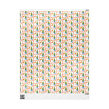 Citrus Orange Tree Wrapping Paper | Coastal Christmas Watercolor Gift Wrap