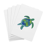 Sea Turtle Playing Cards | Coastal Beach House Deck