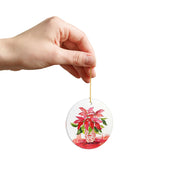 Red Poinsettia by Laura Trevey (view 7)