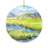 Grand Teton National Park | Personalized Ceramic Ornament