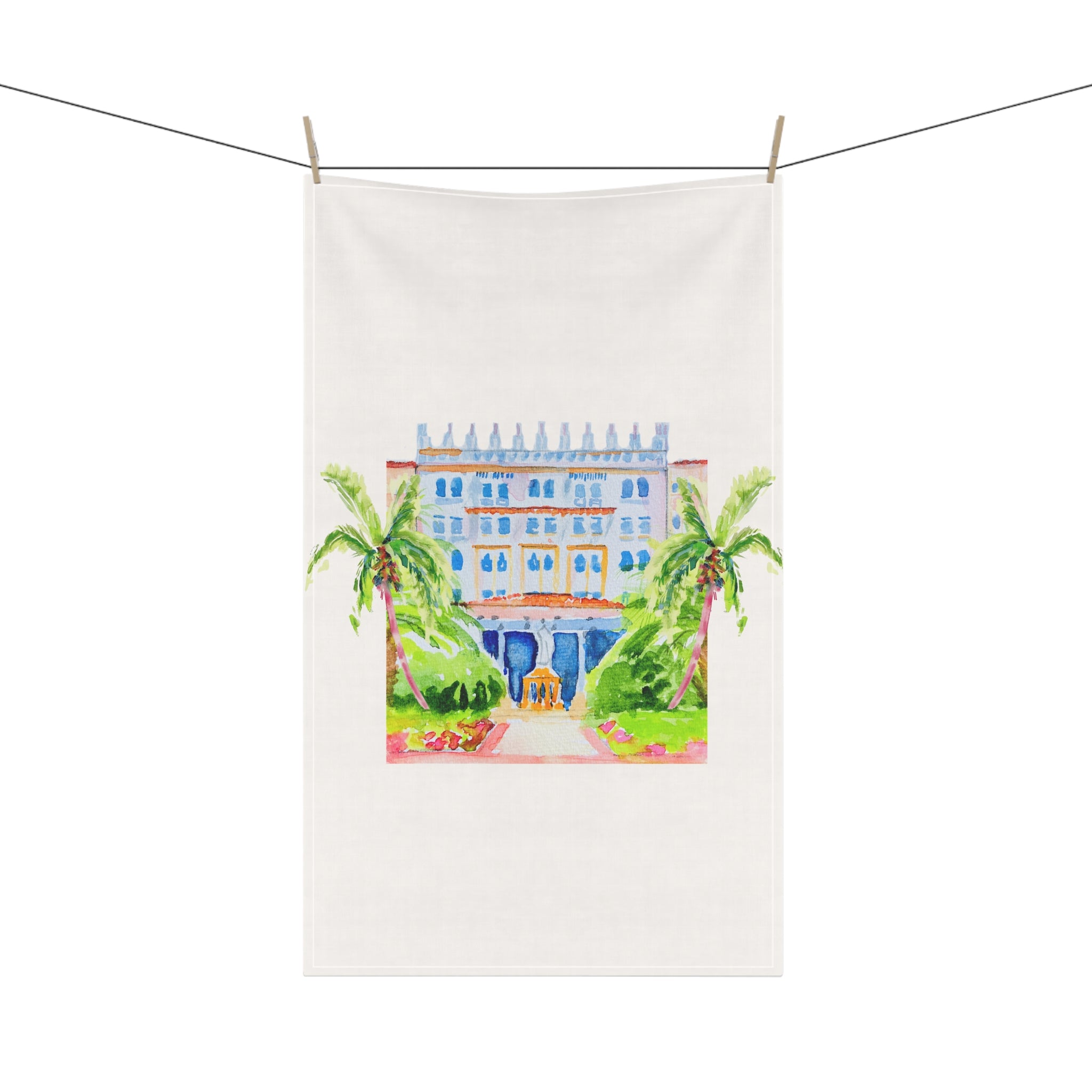 The Boca Raton Tea Towel by Laura Trevey (view 5)
