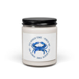 It's Beach Time, Pinch Me Candle | Coastal Crab Soy Candle