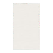 Christmas on Nantucket Tea Towel by Laura Trevey, back of the tea towel, plain white with a one-sided print