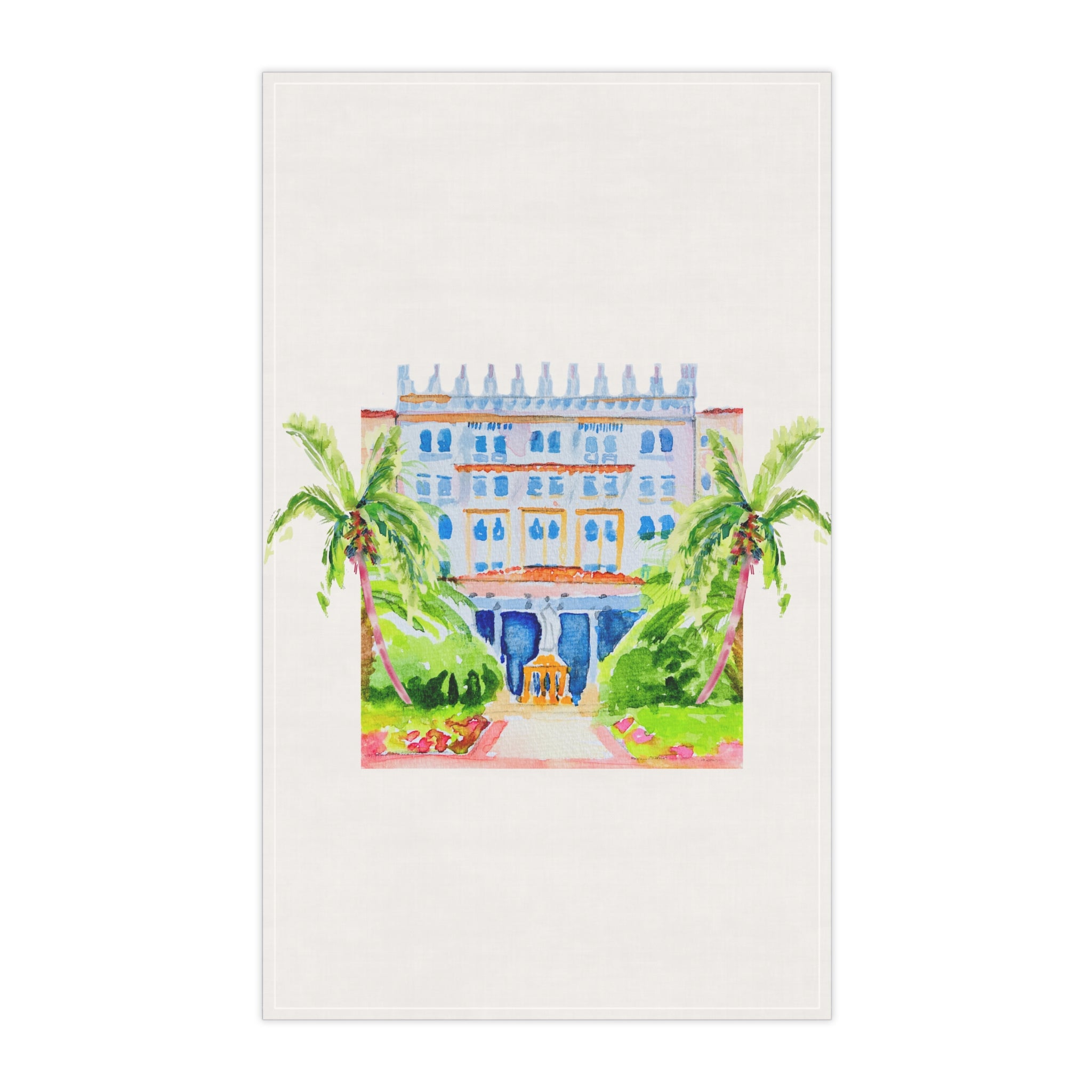 The Boca Raton Tea Towel by Laura Trevey (view 2)