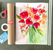 Citrus Splash Giclee Print by Laura Trevey (view 4)