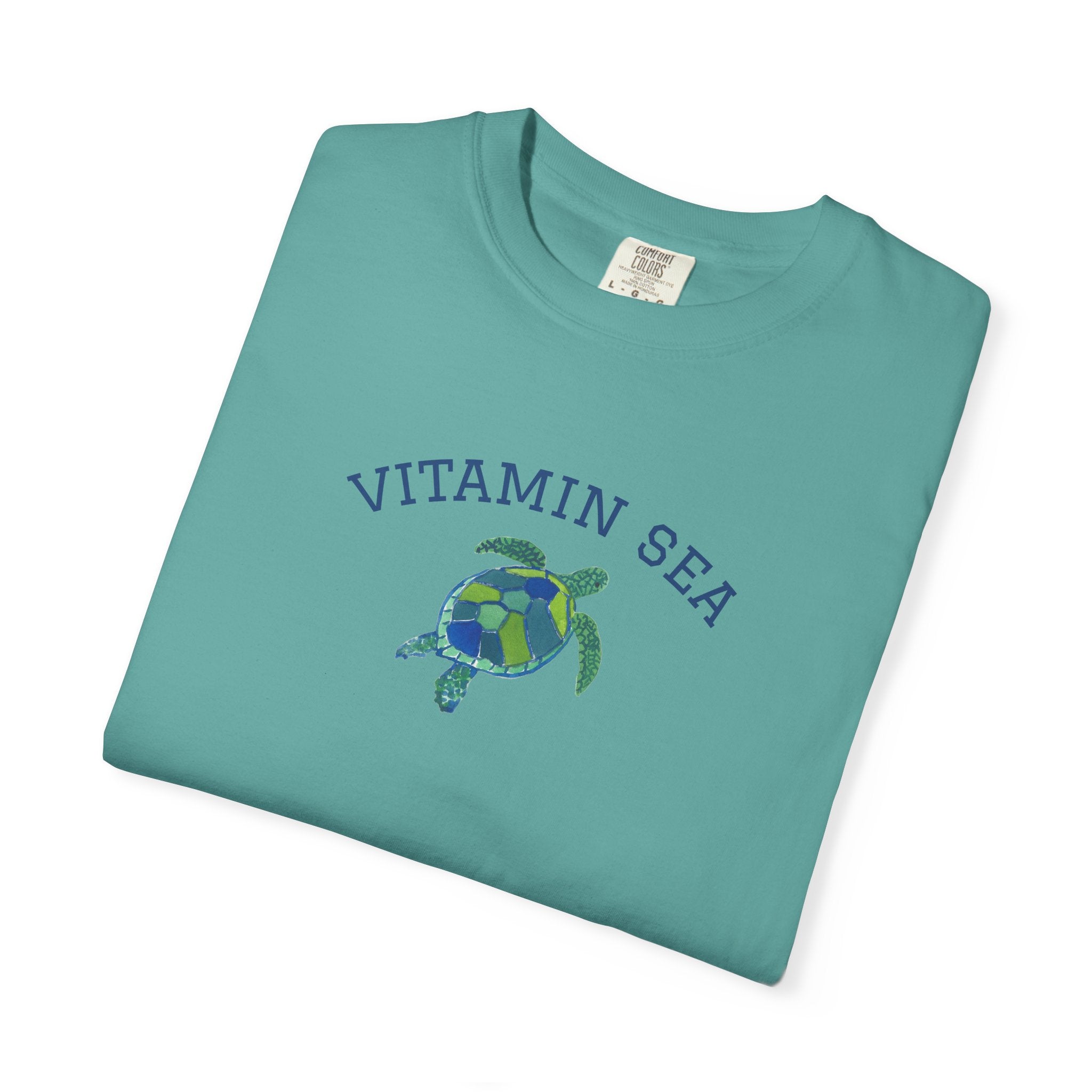 Vitamin Sea T-Shirt | Comfort Colors Sea Turtle Tee