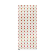 Joyful Red Poinsettia Wrapping Paper | Watercolor Christmas Gift Wrap – rolled wrapping paper with poinsettia pattern