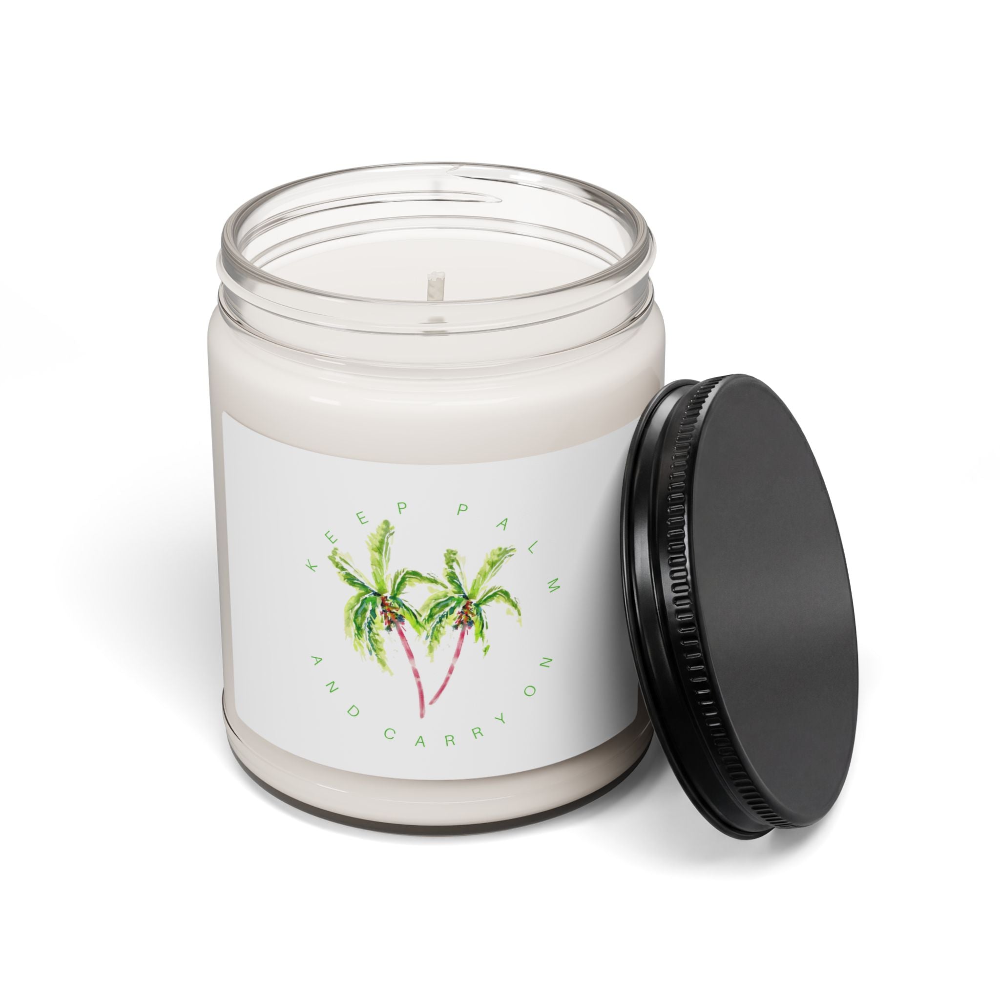 Keep Palm and Carry On Soy Candle by Laura Trevey (view 2)