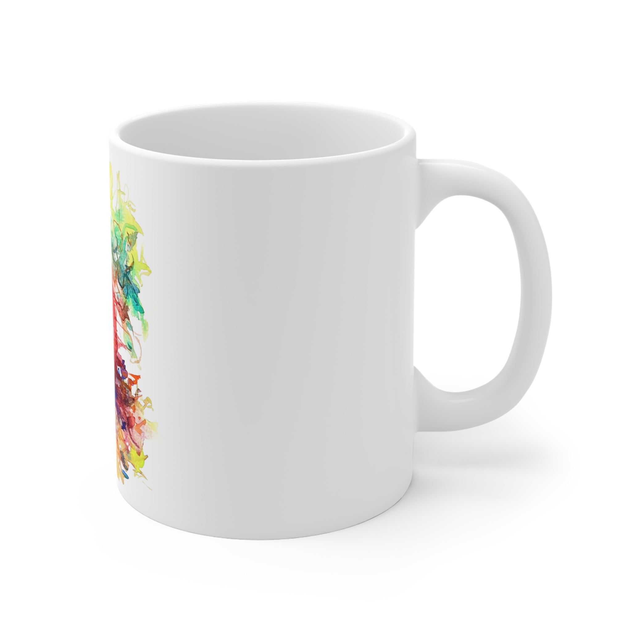 Fall Pumpkin Watercolor Mug by Laura Trevey (view 3)