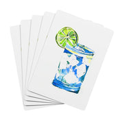 Cocktail Watercolor Playing Cards - Artistic Poker Deck by Laura Trevey