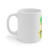 Fall Pumpkin Watercolor Mug by Laura Trevey (view 2)