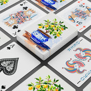 Lemon Tree Poker Playing Cards  - Watercolor Botanical Deck by Laura Trevey (view 3)