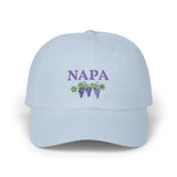 Napa Grape Dad Cap for Women | Embroidered Wine Hat