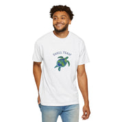 Sea Turtle Tee  "Shell Yeah!" Graphic T-Shirt by Laura Trevey (view 8)