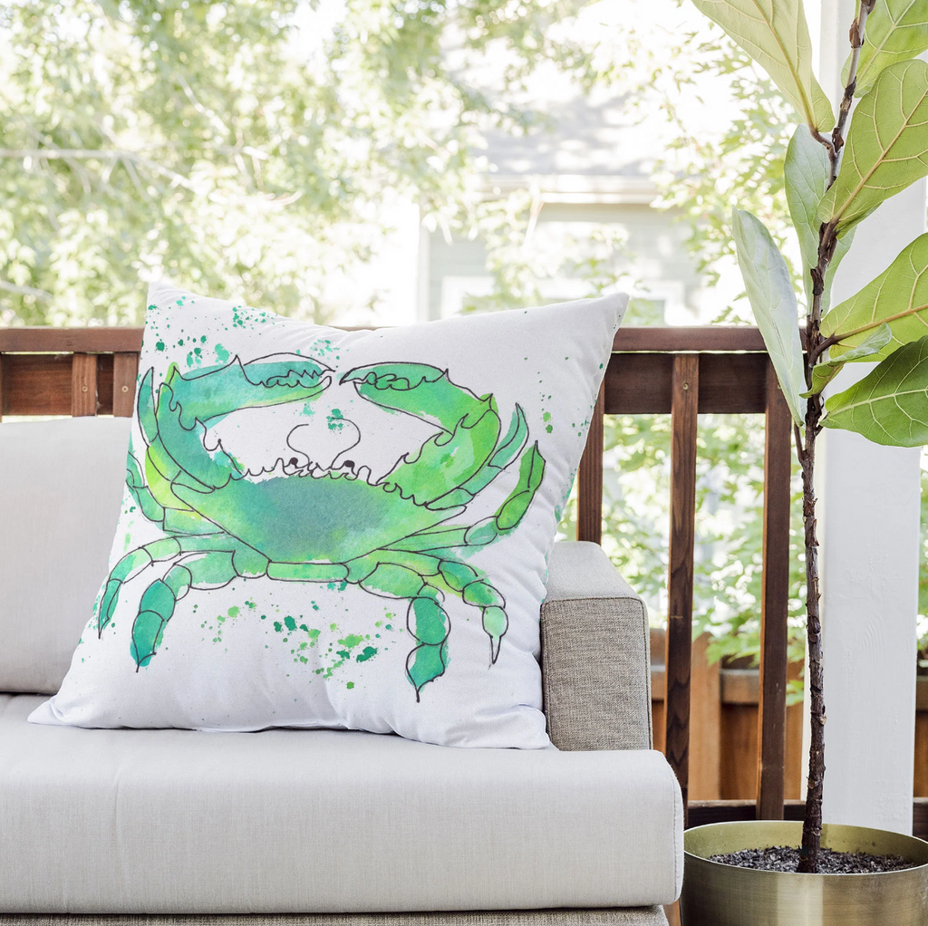 Seafoam green outdoor pillows sale