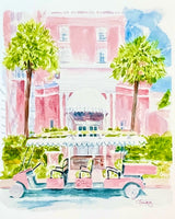 Colony Hotel Watercolor Giclee Print