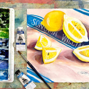 Lemony Fresh 12x12 by Laura Trevey (view 3)