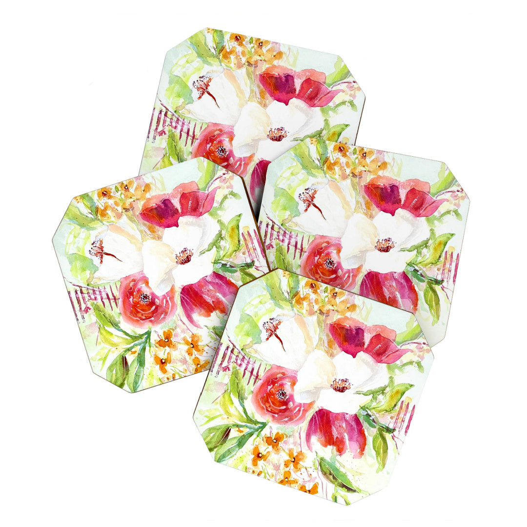 Garden Delight Coaster Set