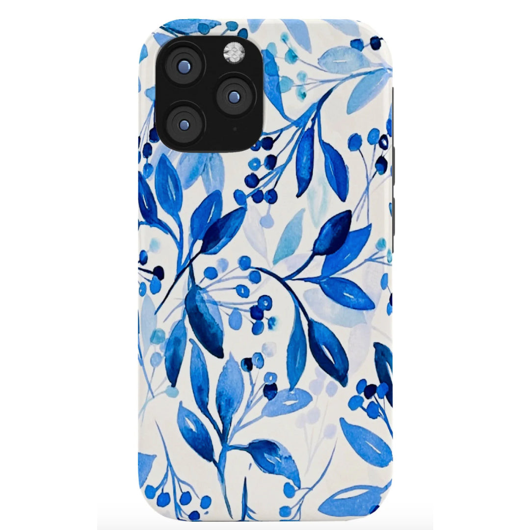 Berries and Leaves iPhone Case