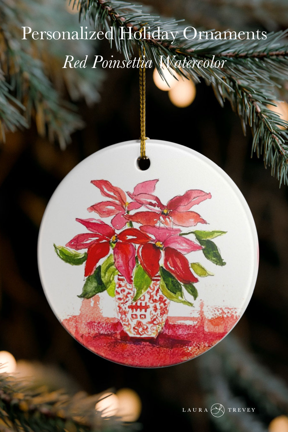 Red Poinsettia by Laura Trevey (view 10)