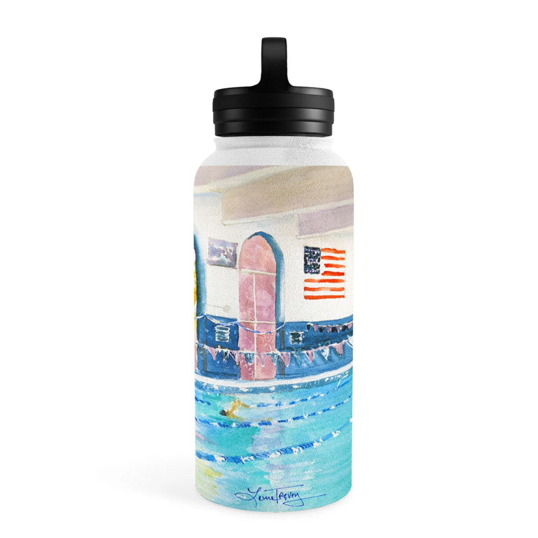 Stainless Steel Water Bottle - UMW Swim