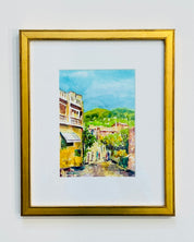 Valldemossa, Mallorca Watercolor Giclee Print by Laura Trevey (view 4)