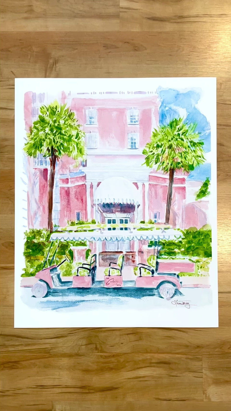 Colony Hotel Palm Beach Artwork
