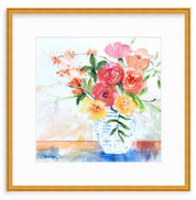 Brunch Watercolor 15x15 by Laura Trevey (view 2)