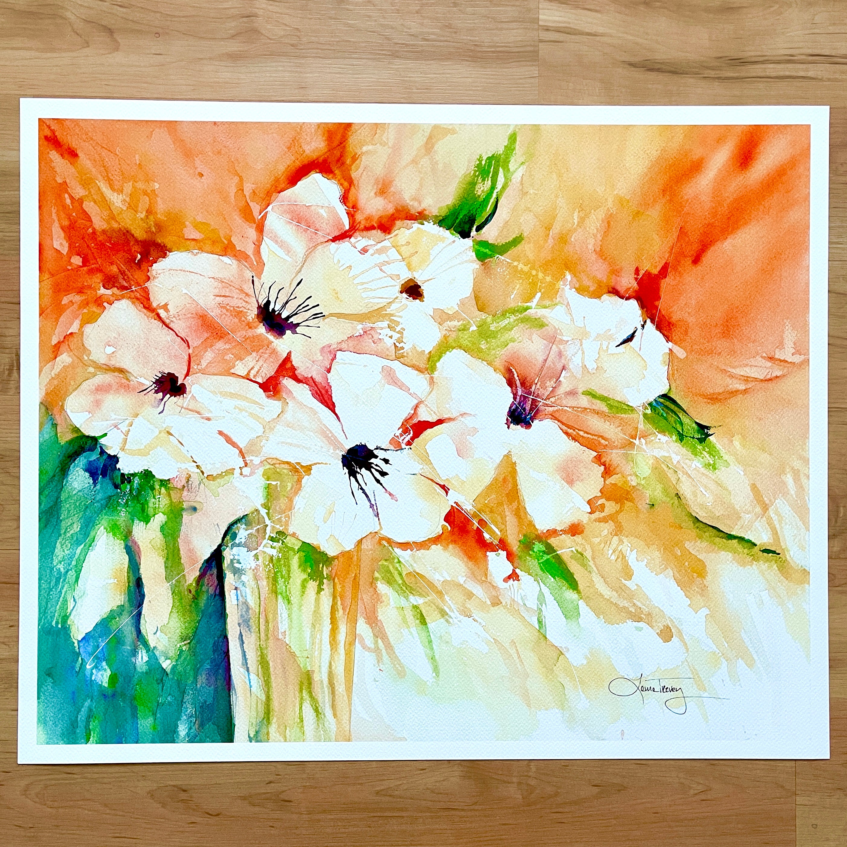 Citrus Surprise Giclee Print by Laura Trevey (view 2)