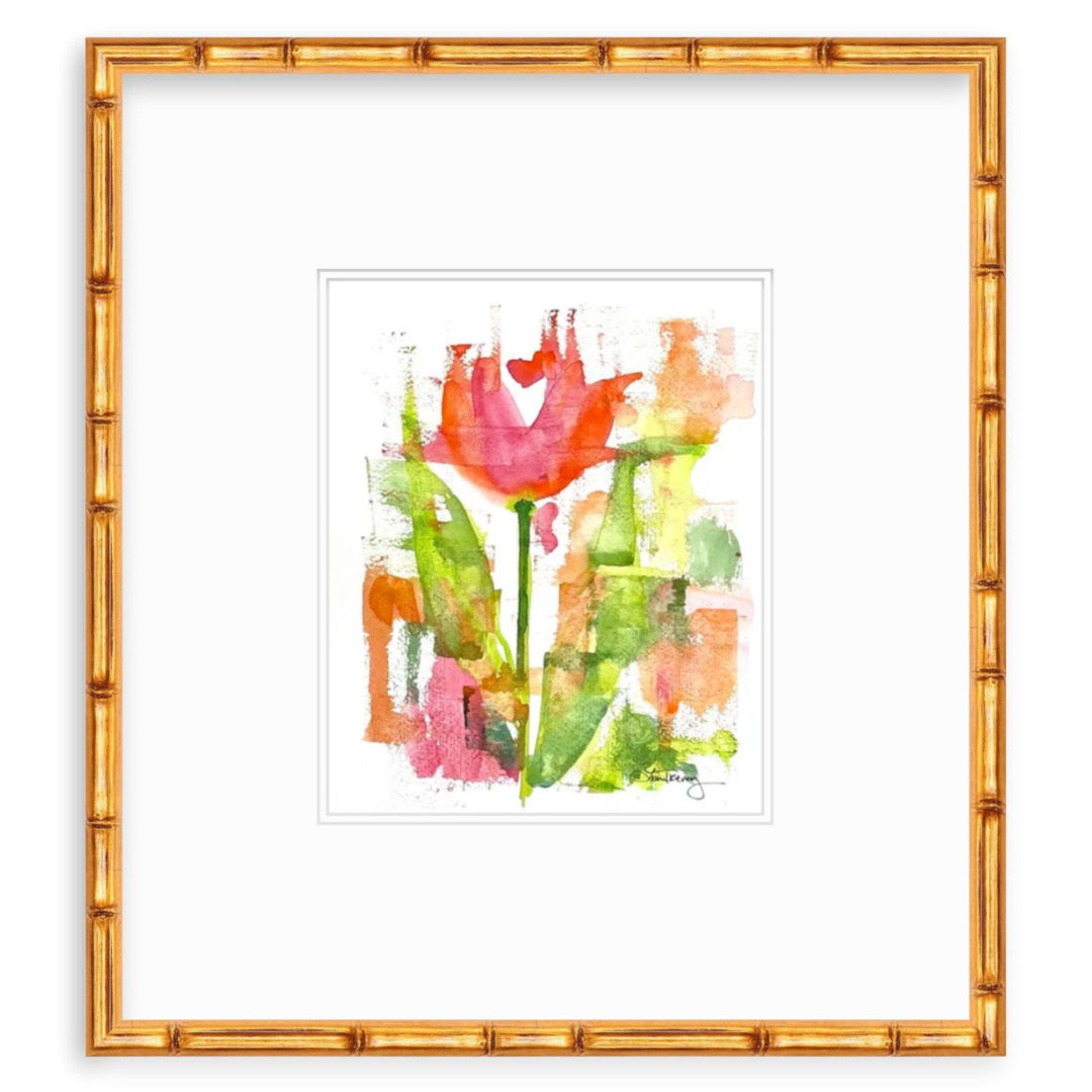 HOPE Tulip #1 Watercolor 9x11