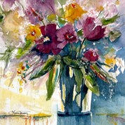 In Good Taste Watercolor 10x10 by Laura Trevey