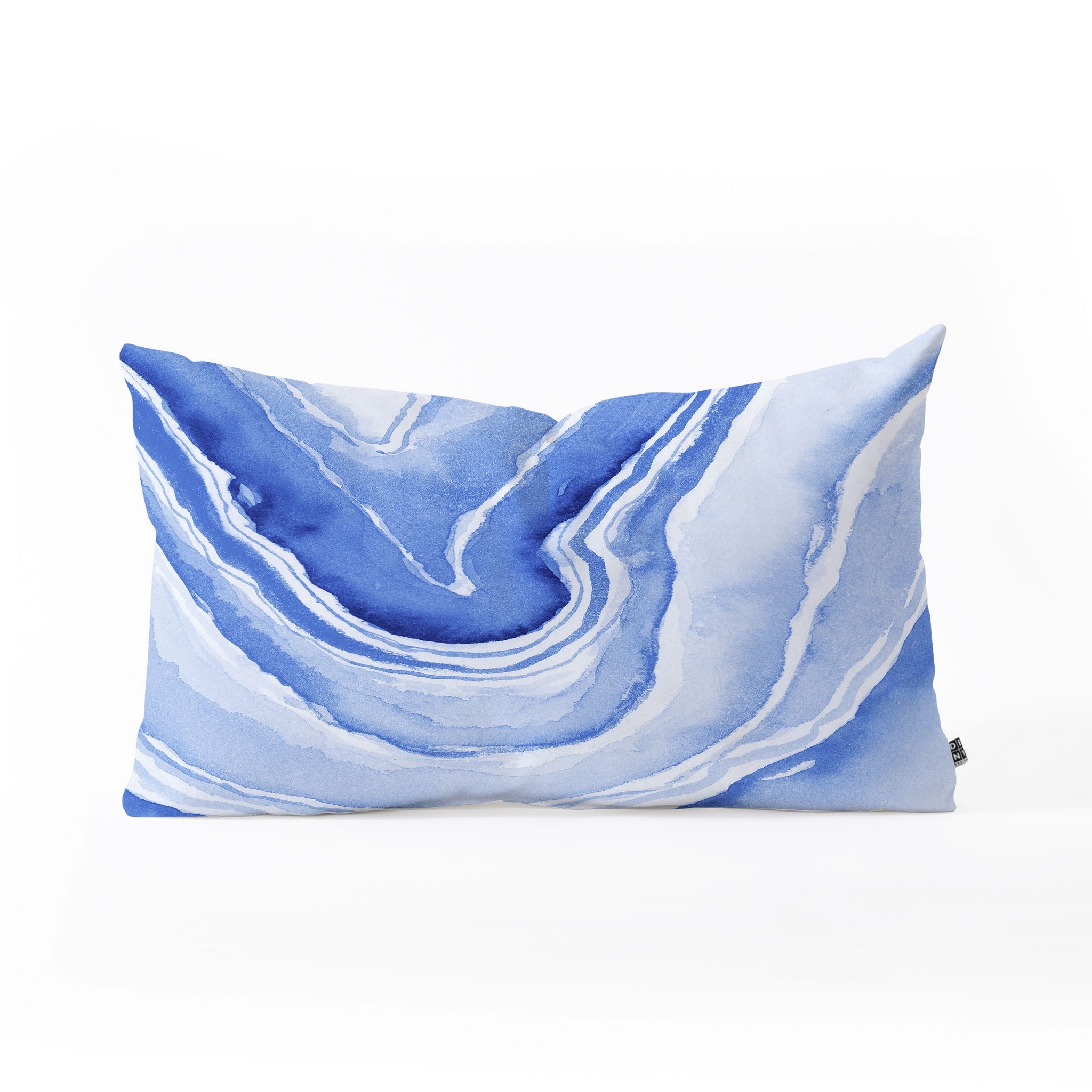 Blue Lace Agate Oblong Pillow