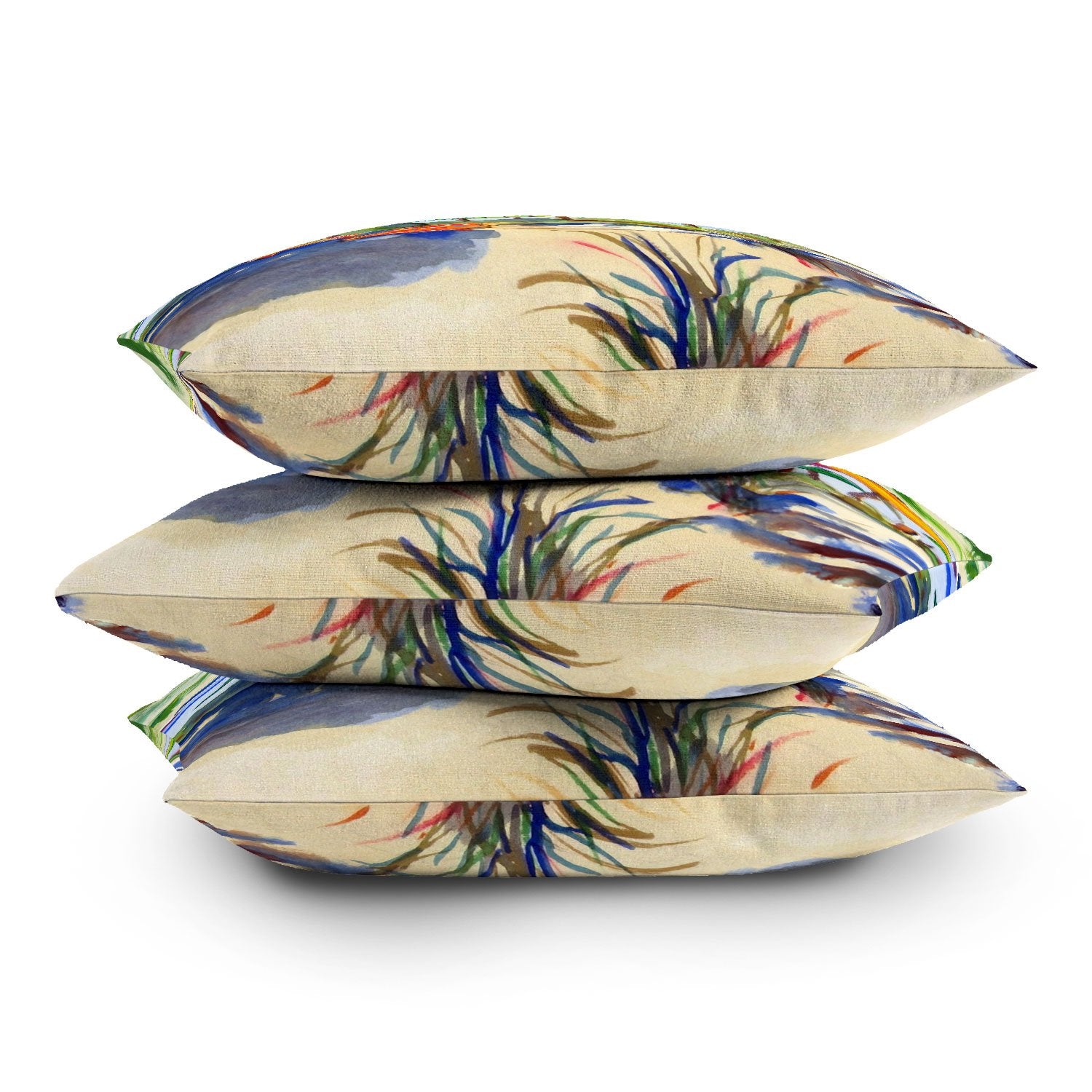 Caribbean Time Outdoor Throw Pillow