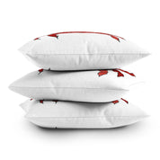 Red Crab Outdoor Throw Pillow